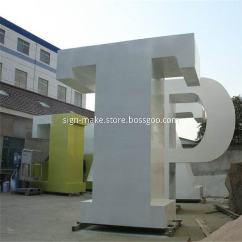 Outdoor Custom Aluminium Signage Lettering